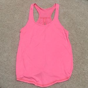 Lululemon pink workout top